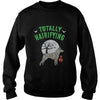 Image of Miniature Pinscher Hairifying Halloween T-Shirt