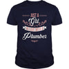 Image of Just A Girl Fall In Love With A Plumber Tshirt Women Gifts