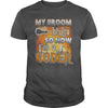 Image of CODER Halloween Shirts My Broom broke T Shirts