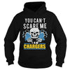 Image of You Cant Scare Me Iam Chargers TShirt