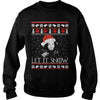 Image of Jon Snow Let it snow Christmas sweater shirt hoodie sweater longsleeve