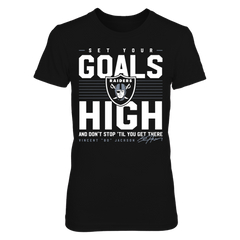 Oakland Raiders - Set Your Goals High - Bo Jackson