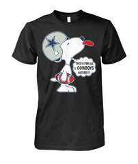 Cowboys - Cute Snoopy T-shirt