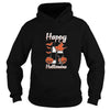 Image of Happy Hallowine Funny Halloween Drinking T Shirt