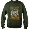 Image of This Girl Loves Betta Fish Halloween