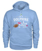 Image of Miami Dolphins - I'm a Dolphins and wine kinda girl T-shirt