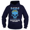 Image of I'm the Crazy CHARGERS Fan T-Shirt