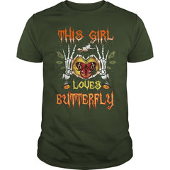 This Girl Loves Butterfly Halloween