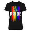 Image of Grunge LGBT Pride Flag - University of Delaware Blue Hens