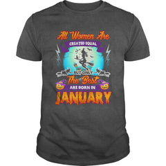 All Women Are Born In January Halloween