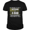 Image of Proud To Be A Veteran Dad T-Shirt
