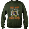 Image of This Girl Loves Bernese Mountain Halloween
