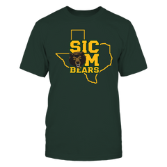 SIC 'EM BEARS IN STATE OUTLINE - BAYLOR BEARS