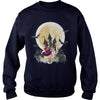 Image of WITCH DANCE UNDER THE MOON T SHIRT HALLOWEEN SHIRT