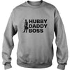 Image of Boss Day Gift Tshirts: HUBBY DADY BOSS