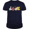 Image of Love Tshirt VIRGINIA TECH HOKIES