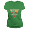 Image of Phoenix Arizona Cactus Sunset State Pride T-Shirt