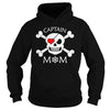 Image of Captain Mom Pirate Theme T-Shirt Halloween