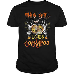 This Girl Loves Cockapoo Halloween