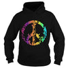 Image of Colored nature animal peace sign