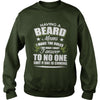 Image of BEARDED T-SHIRT HOODIE SWEATSIRT