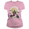 Image of WITCH DANCE UNDER THE MOON T SHIRT HALLOWEEN SHIRT