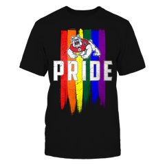 Grunge LGBT Pride Flag - Fresno State Bulldogs