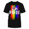 Image of Grunge LGBT Pride Flag - Fresno State Bulldogs
