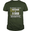 Image of Proud To Be A Veteran Dad T-Shirt