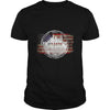 Image of Atlanta City &amp;amp; USA National Flag Patriotic T-Shirt