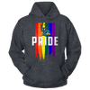 Image of Grunge LGBT Pride Flag - University of Delaware Blue Hens
