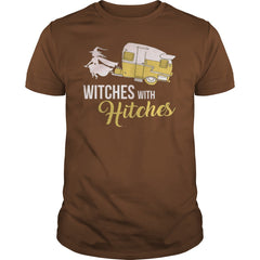 HALLOWEEN SHIRT WITCHES WITH HITCHES T SHIRT