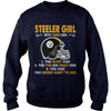 Image of steelers girl with three side
