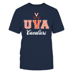 Virginia Cavaliers - Patterned Letters