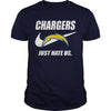 Image of Chargers Just Hate Us T-shirt, Chargers Just Hate Us Hoodies