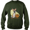 Image of Happy halloween corgi women's t-shirt