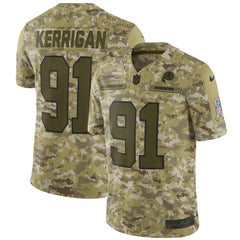 Washington Redskins Ryan Kerrigan Camo Jersey 2018 - 2019