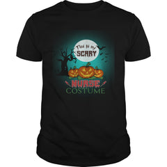 Halloween Halloween-This Is My Scary Nurse Costume T-shirt