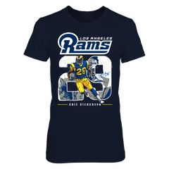 Los Angeles Rams - Dickerson - Number Portrait