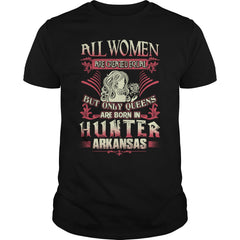 Hunter Arkansas Shirts Queens are born in Hunter Arkansas