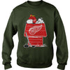 Image of CLe-Ice-hockey-Sleep-Snoopy-Detroit-Red-Wings