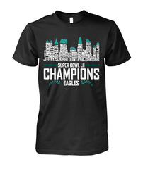 Philadelphia Eagles Super Bowl Champion T-shirt 2018
