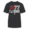 Image of T. J. Oshie 77 American Hockey