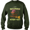 Image of Happy Halloween Trick Or Treat Witch Cat