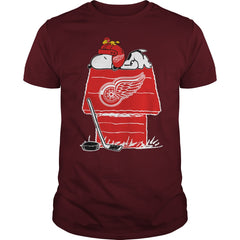 CLe-Ice-hockey-Sleep-Snoopy-Detroit-Red-Wings