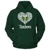 Image of Portland Timbers - Lace Heart Logo