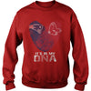 Image of Patriots  Redsox Its In My DNA TShirt