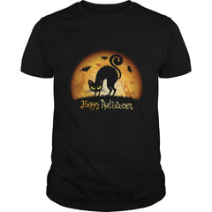 Cat Halloween  Hallloween Shirt