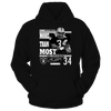 Image of OFFICIAL NFL RAIDERS #34 BO JACKSON - Grey-scale- More Than Most  Shirts and more