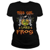 Image of This Girl Loves Frog Halloween
